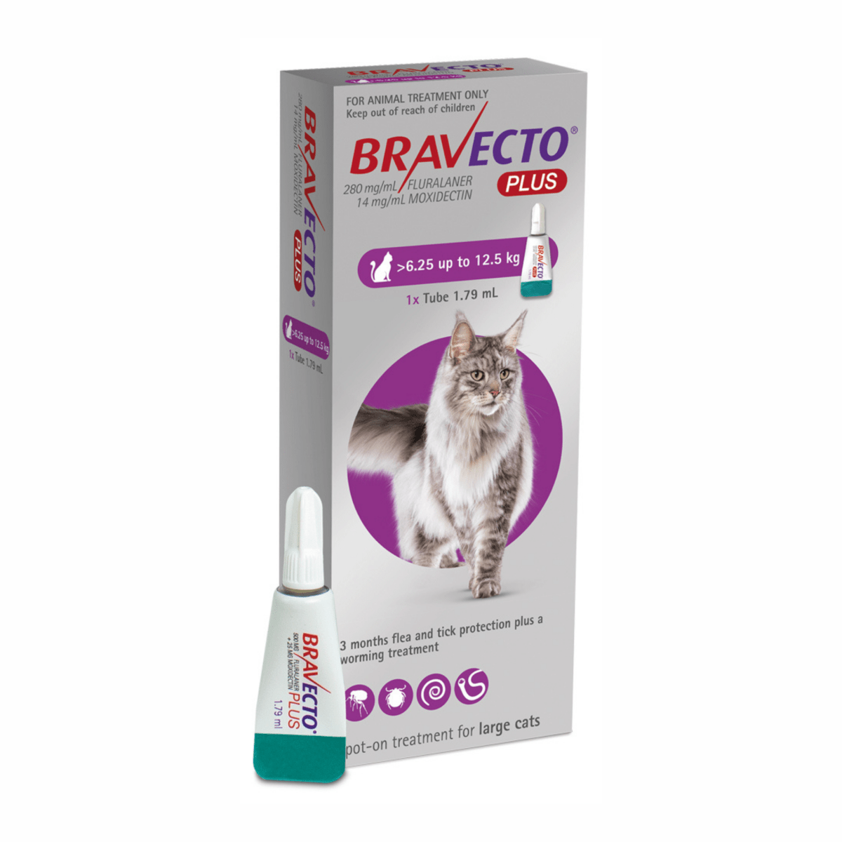 Bravecto Plus for Cats large